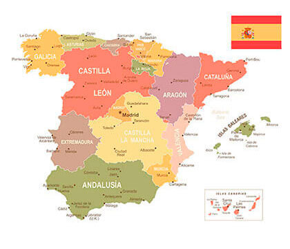 Spain Map